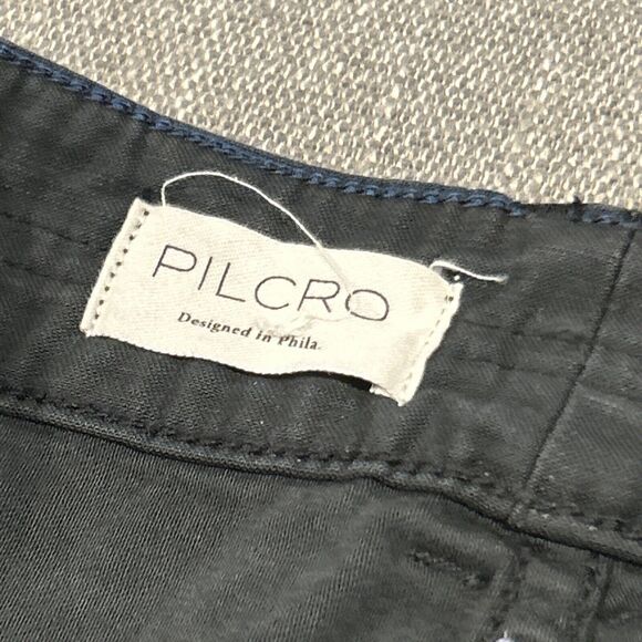 Pilcro Pants Womens 26W Plus Gray High Rise Pockets Crop Ankle *Flaw* - Picture 2 of 10